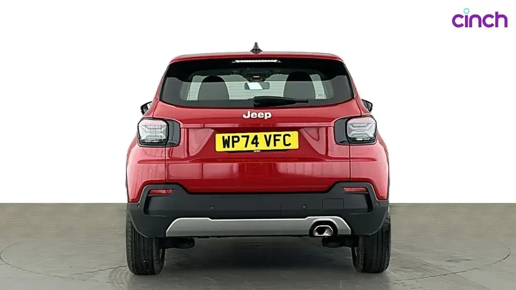 Used Jeep Avenger Altitude 100 HP (73 kW) 2024 Red SUV