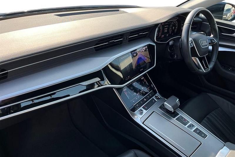 Used Audi A6 Sport 265 HP (194 kW) 2022 Firmament blue Sedan