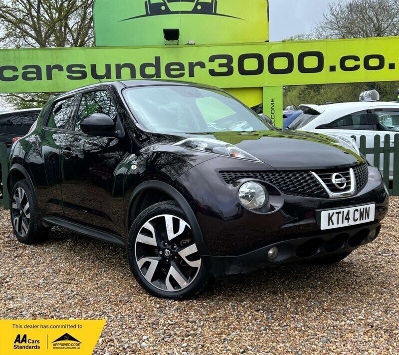Black Used 2014 Nissan Juke N-TEC SUV | £4,950 (Fair price) - Image 1/4