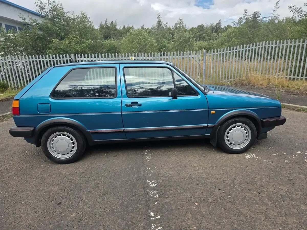 Used VW Golf II GTI 1987 Blue Hatchback