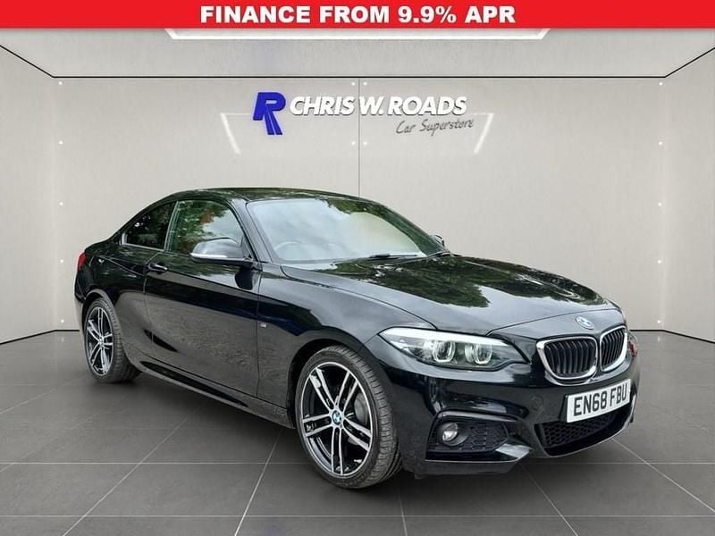 Black Used 2018 BMW 218 M Sport Coupe | £13,250 (Fair price) - Image 1/3