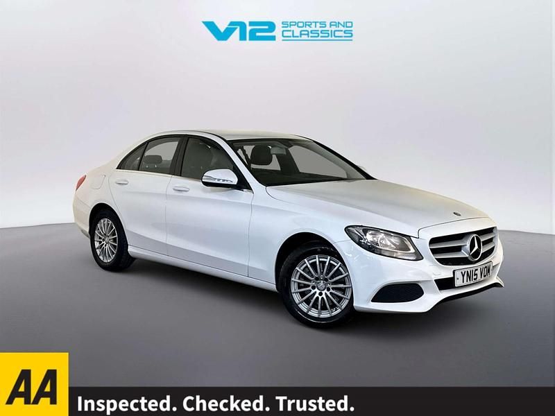 Used Mercedes C220 SE 170 HP (125 kW) 2015 White Sedan