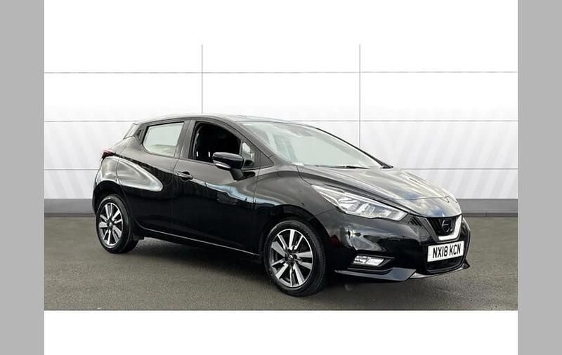 Black Used 2018 Nissan Micra Acenta Limited Edition Hatchback | £7,929 (Fair price) - Image 1/4