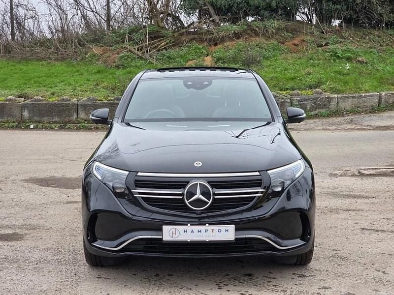 Used Mercedes EQC400 AMG line 300 kW (408 HP) 2021 Black SUV