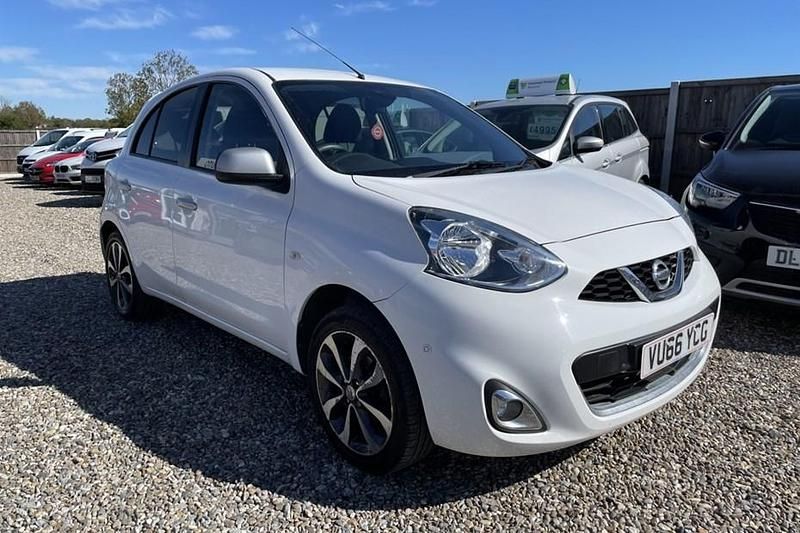 Used Nissan Micra N-TEC 2016 White Hatchback