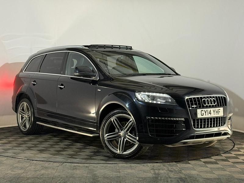 Used Audi Q7 S-Line 245 HP (180 kW) 2014 Black SUV