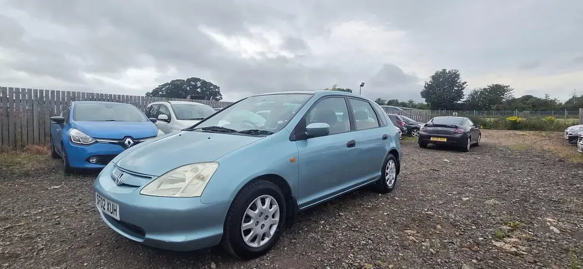 Used Honda Civic SE 2002 Green Hatchback
