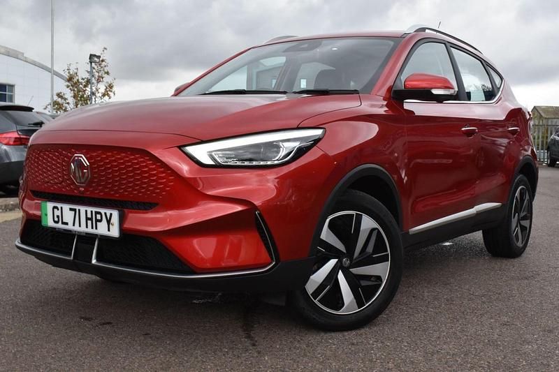 Red Used 2021 MG ZS Trophy Connect Sedan | £13,750 (Fair price) - Image 1/4