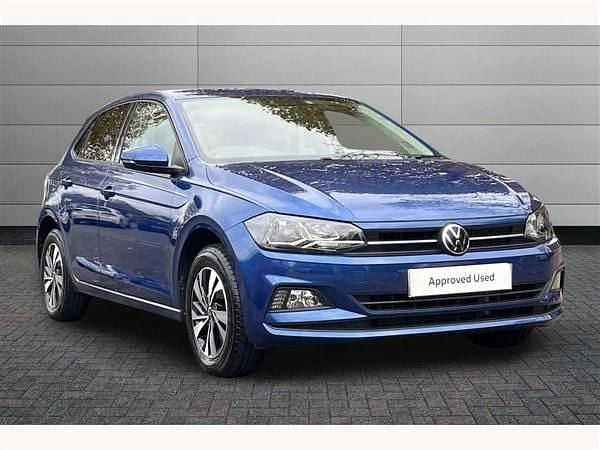 Blue Used 2021 VW Polo Match Hatchback | £15,395 (Fair price) - Image 1/3