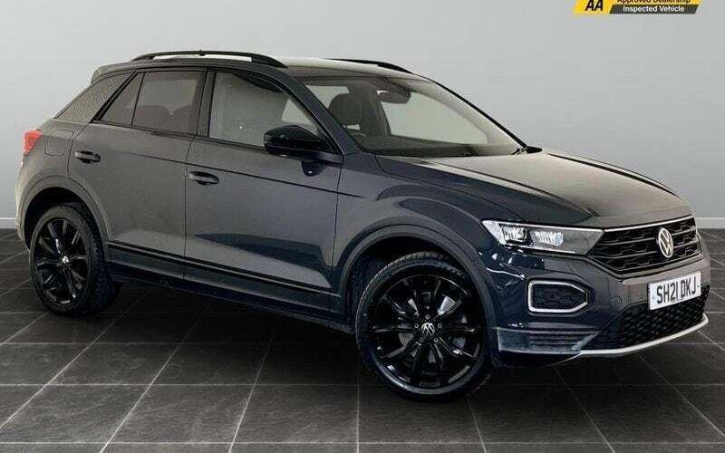 Grey Used 2021 VW T-Roc Black Edition SUV | £15,395 (Super price) - Image 1/2