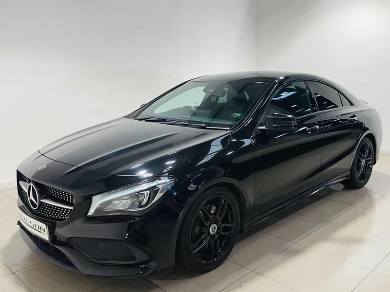 Used Mercedes CLA220 AMG line 177 HP (130 kW) 2017 Black Sedan