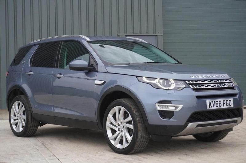 Blue Used 2018 Land Rover Discovery Sport HSE Luxury SUV | £13,495 (A bit pricey) - Image 1/4