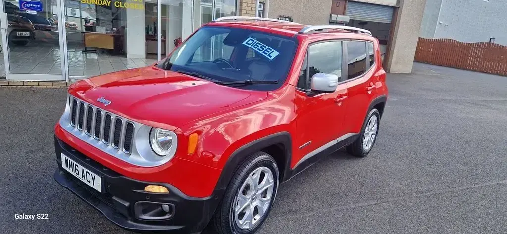 Used Jeep Renegade Limited 120 HP (88 kW) 2016 Red SUV