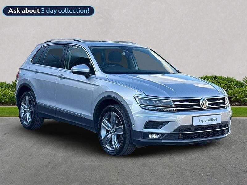 Silver Used 2018 VW Tiguan SEL SUV | £18,487 (Fair price) - Image 1/4