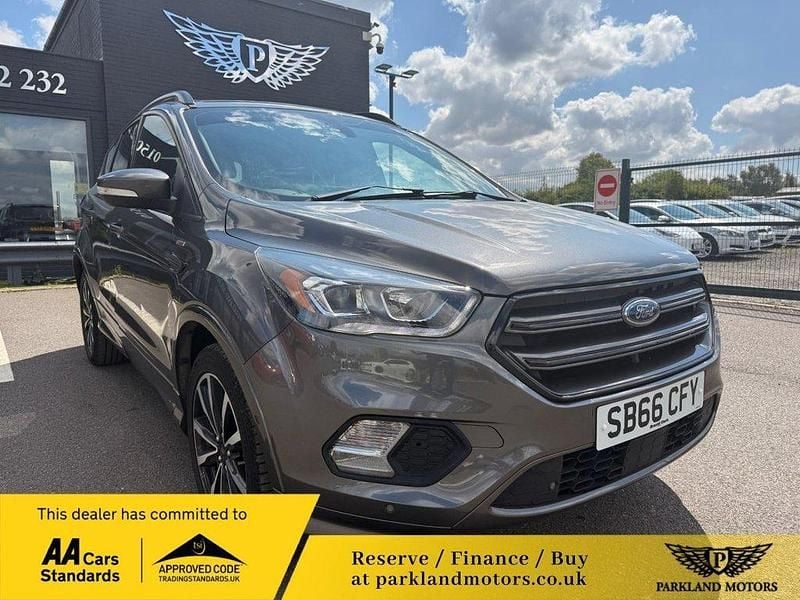 Grey Used 2017 Ford Kuga ST-Line SUV | £8,995 (Fair price) - Image 1/4
