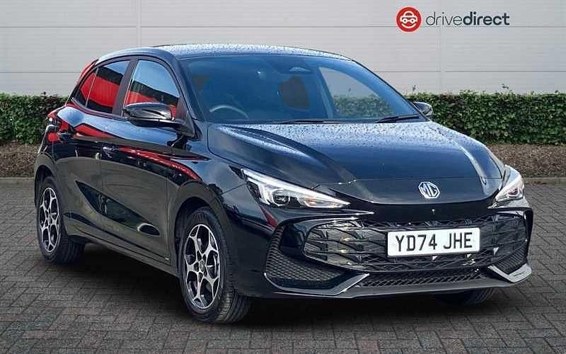 Metallic black pearl Used 2024 MG MG3 Trophy Hatchback | £16,377 (Good price) - Image 1/4