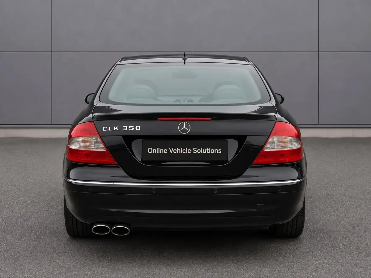 Used Mercedes CLK350 2007 Black Coupe