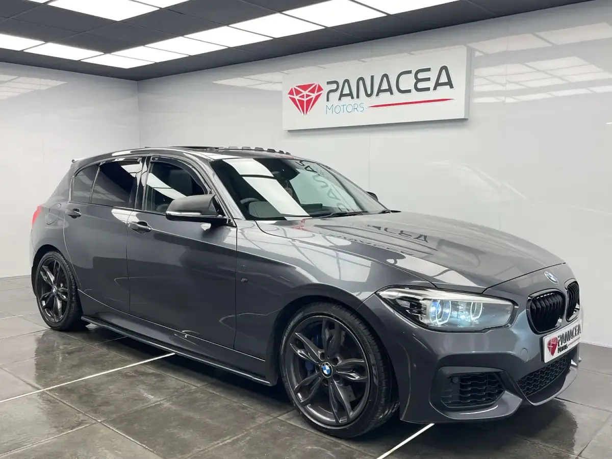 Used BMW M140 M Sport 340 HP (250 kW) 2018 Grey Hatchback