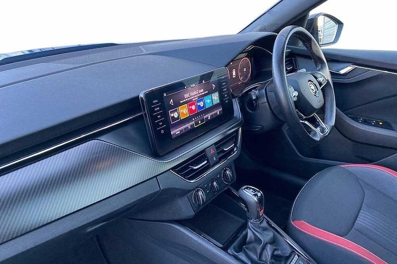 Used Skoda 110 R Monte Carlo 81 HP (59 kW) 2022 Race blue metallic Estate