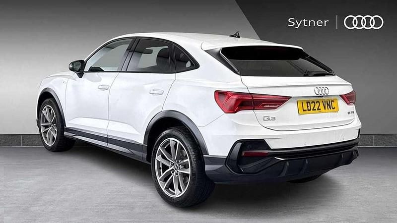 Used Audi Q3 Black Edition 147 HP (108 kW) 2022 White SUV