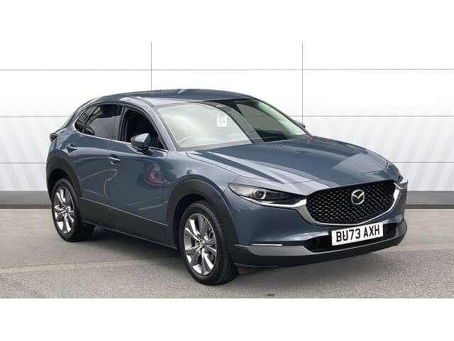 Grey Used 2023 Mazda CX-30 Exclusive-Line SUV | £18,803 (Fair price) - Image 1/4