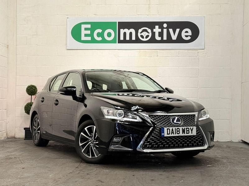 Black Used 2018 Lexus CT200h Hatchback | £12,995 (Good price) - Image 1/4