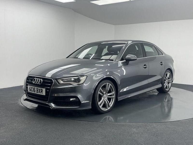 Used Audi A3 S-Line 184 HP (135 kW) 2016 Grey Sedan