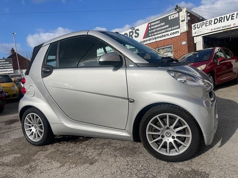 Used Smart ForTwo Cabrio Passion 2012 Silver Cabriolet