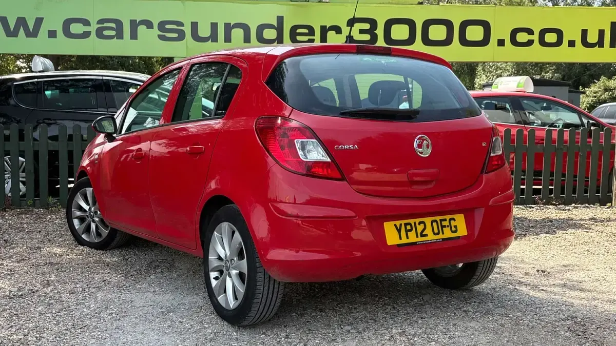 Used Vauxhall Corsa Active 2012 Red Hatchback