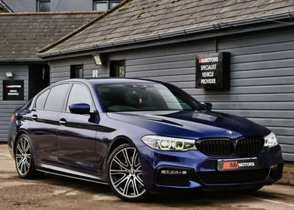 Used BMW 540 M Sport 2018 Blue Sedan