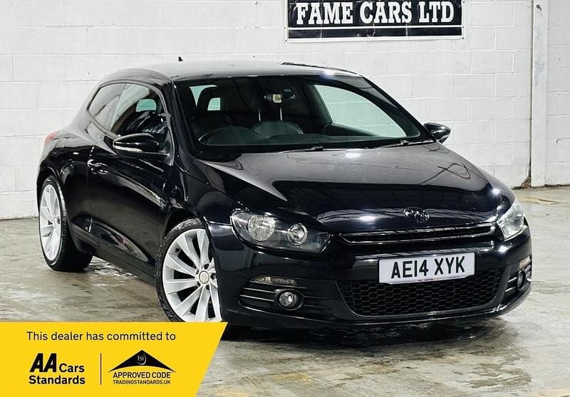 Begagnad VW Scirocco S 2014 Svart Sportkupé