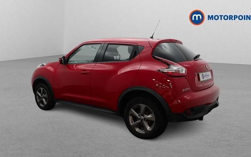 Used Nissan Juke Acenta 113 HP (83 kW) 2019 Red SUV