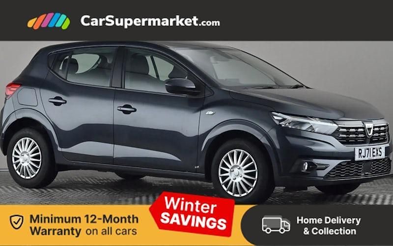 Grey Used 2021 Dacia Sandero Comfort Hatchback | £9,797 (Fair price) - Image 1/3