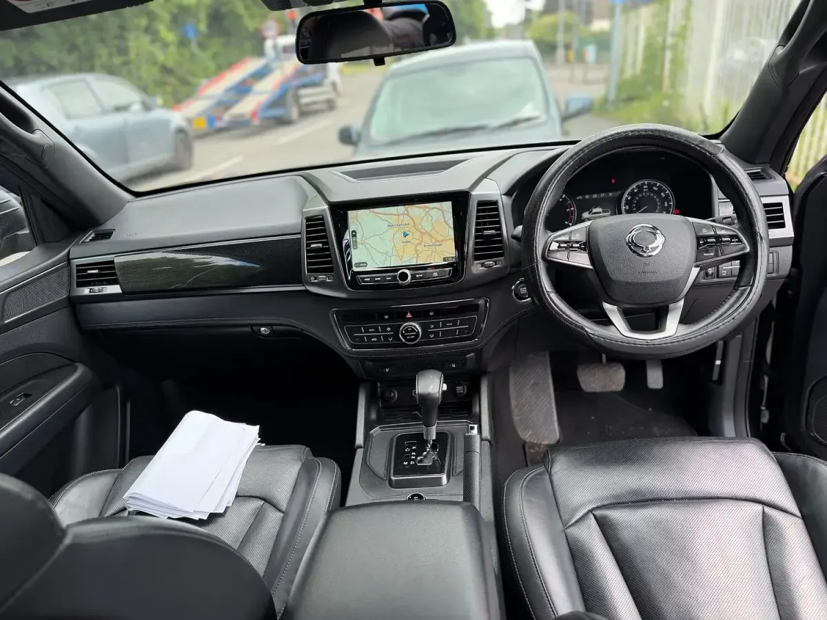 Used SsangYong Musso 2021 Black Pickup