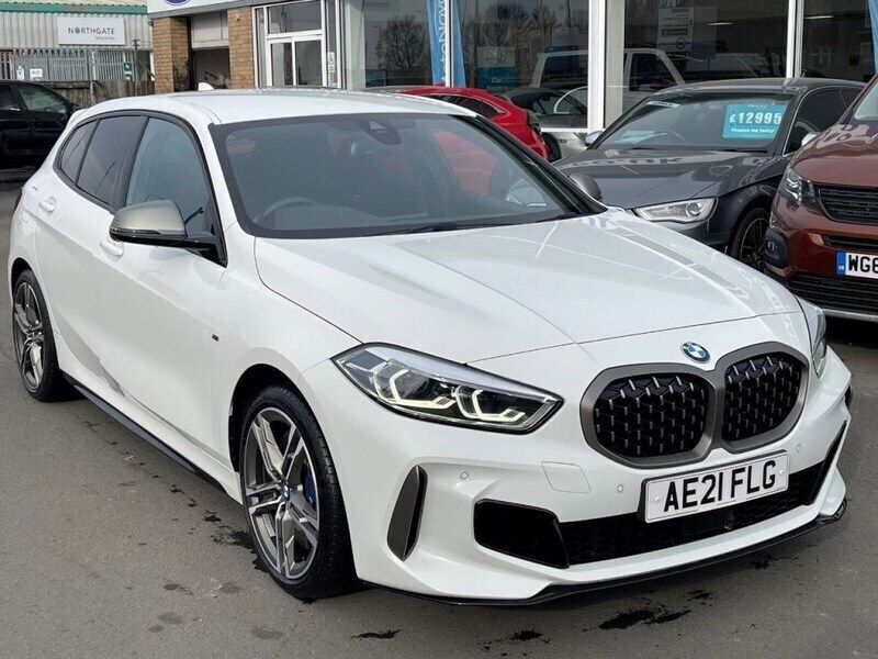 White Used 2021 BMW M135 Comfort Edition Hatchback | £24,995 (Good price) - Image 1/4