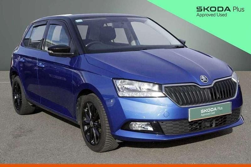 Blue Used 2019 Skoda Fabia Colour Edition Hatchback | £8,995 (Fair price) - Image 1/4
