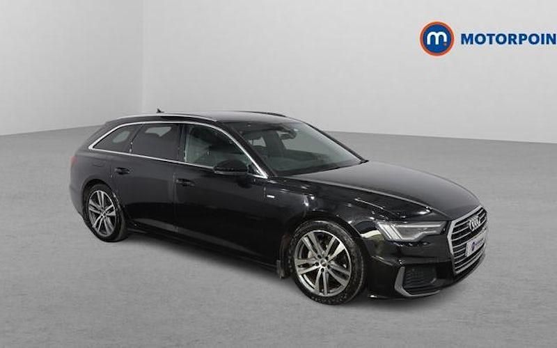 Used Audi A6 S-Line 204 HP (150 kW) 2020 Black Estate