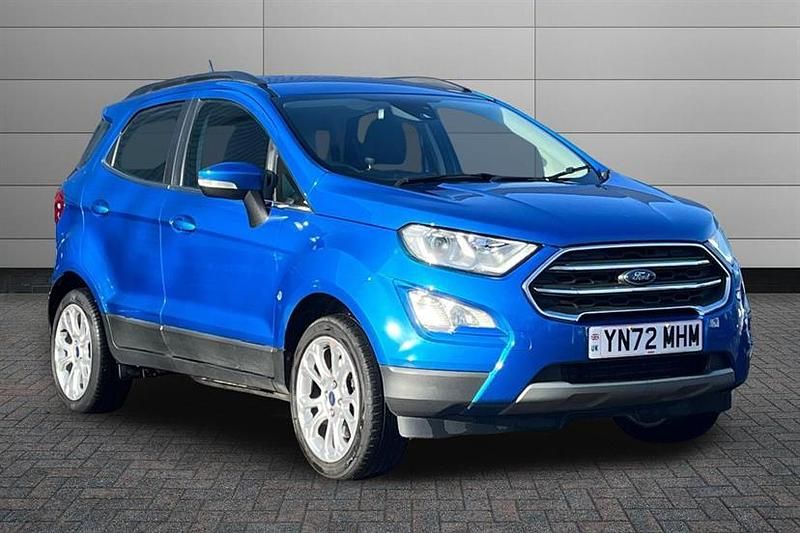 Used Ford Ecosport Titanium 125 HP (91 kW) 2022 Desert island blue SUV