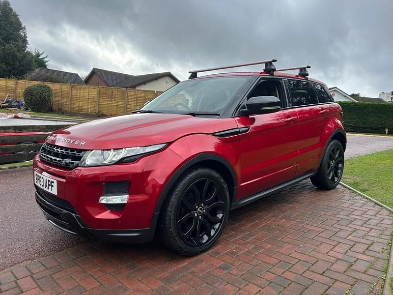 Used Land Rover Range Rover evoque Dynamic 2013 Red SUV