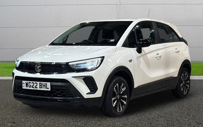 Used Vauxhall Crossland Design Edition 83 HP (61 kW) 2022 White SUV