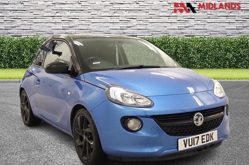 Used Vauxhall Adam S 70 HP (51 kW) 2017 Blue Hatchback