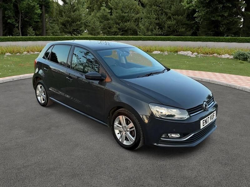 Begagnad VW Polo Edition 90 HK (66 kW) 2017 Grå Halvkombi