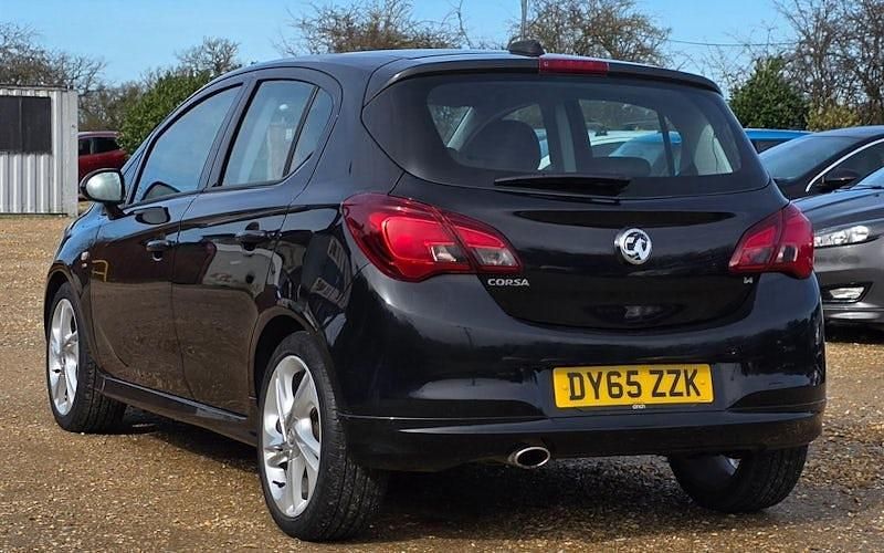Used Vauxhall Corsa SRi 90 HP (66 kW) 2016 Black Hatchback