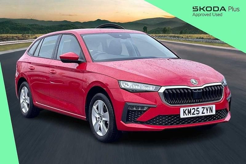Used Skoda Scala SE 70 HP (51 kW) 2025 Velvet red metallic Hatchback