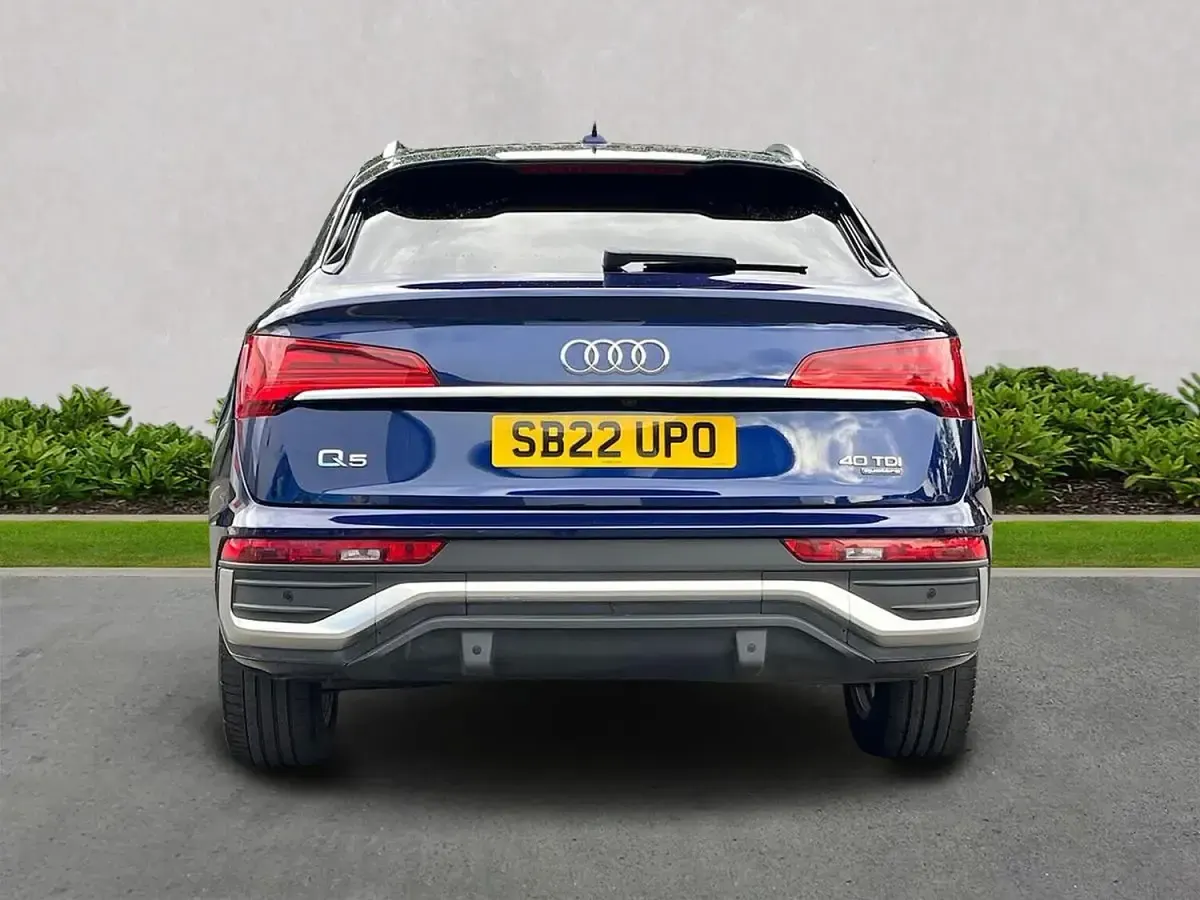 Used Audi Q5 S-Line 204 HP (150 kW) 2022 Blue SUV