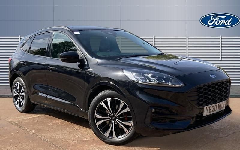 Black Used 2020 Ford Kuga ST-Line X SUV | £19,909 (Fair price) - Image 1/4