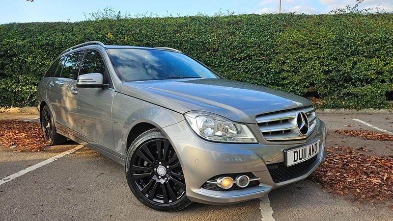 Silver Used 2011 Mercedes C220 Elegance Estate | £4,195 (Fair price) - Image 1/4