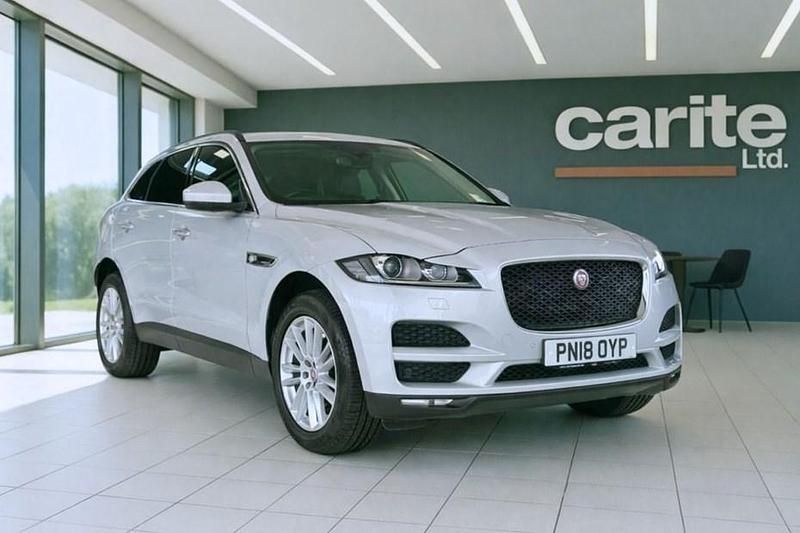 Used Jaguar F-Pace Portfolio 240 HP (176 kW) 2018 Silver SUV