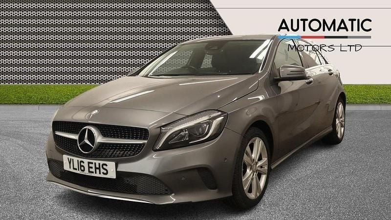 Used Mercedes A200 Premium 136 HP (100 kW) 2016 Grey Hatchback