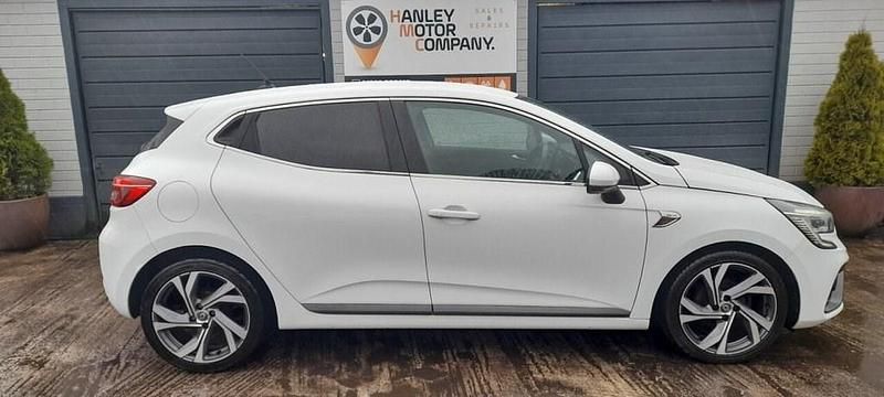 Used Renault Clio V RS Line 2020 White Hatchback